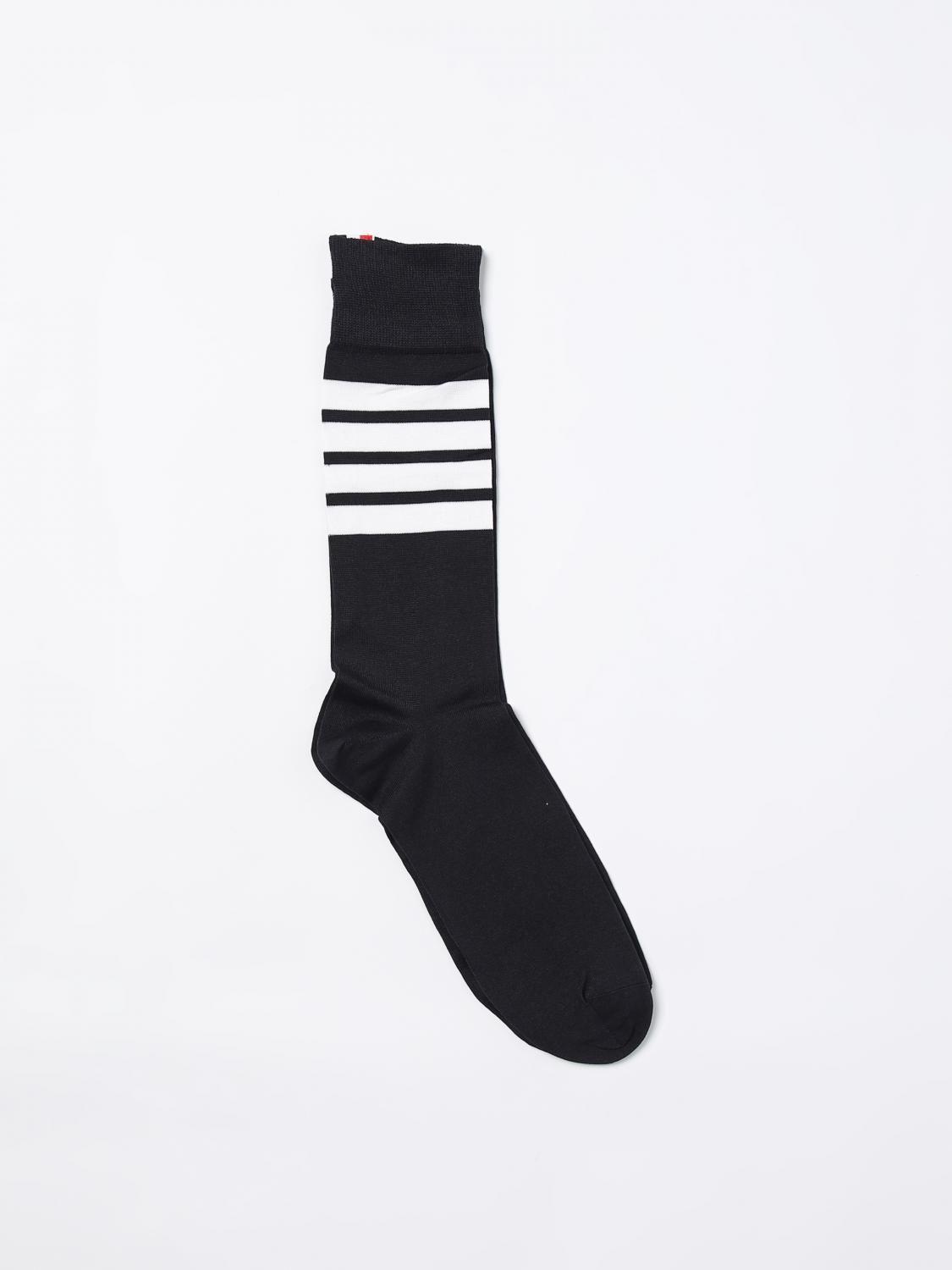 Shop Thom Browne Socks  Men Color Blue In Blau