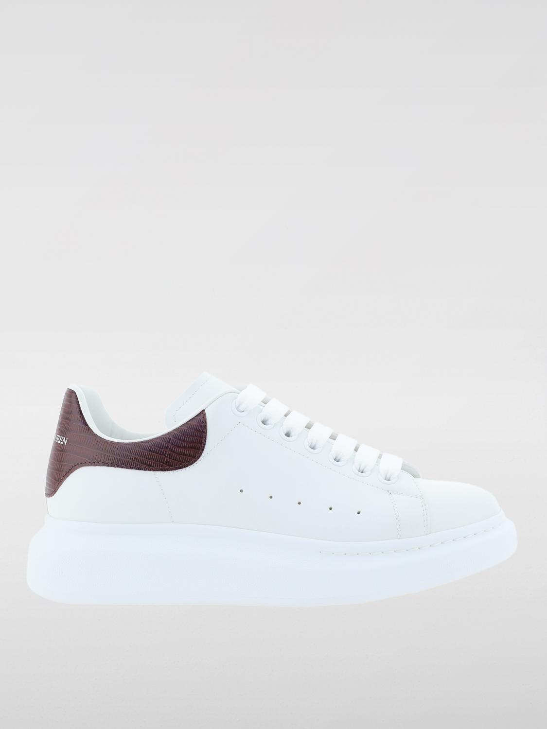 Shop Alexander Mcqueen Sneakers  Men Color White In Weiss