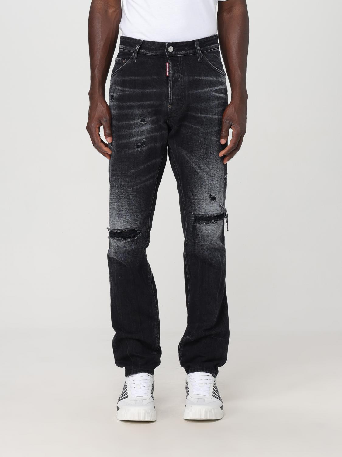 Shop Dsquared2 Jeans  Men Color Black