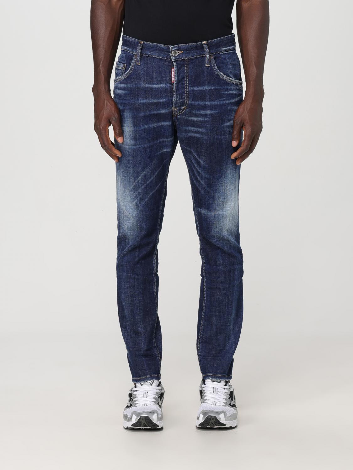 Shop Dsquared2 Jeans  Men Color Navy