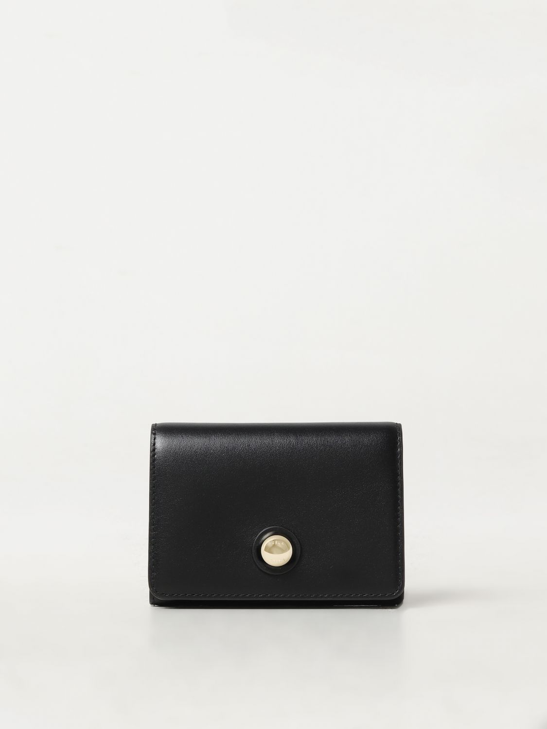 Shop Furla Wallet  Woman Color Black