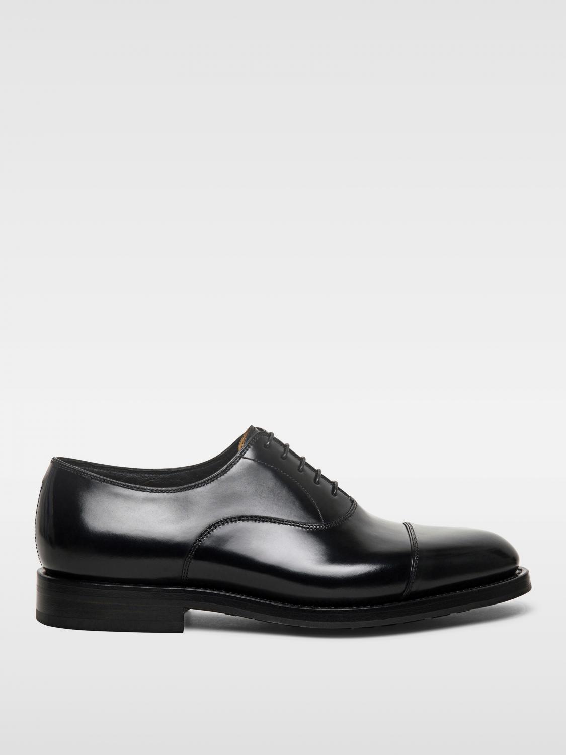 Brogue Shoes SANTONI Men color Black