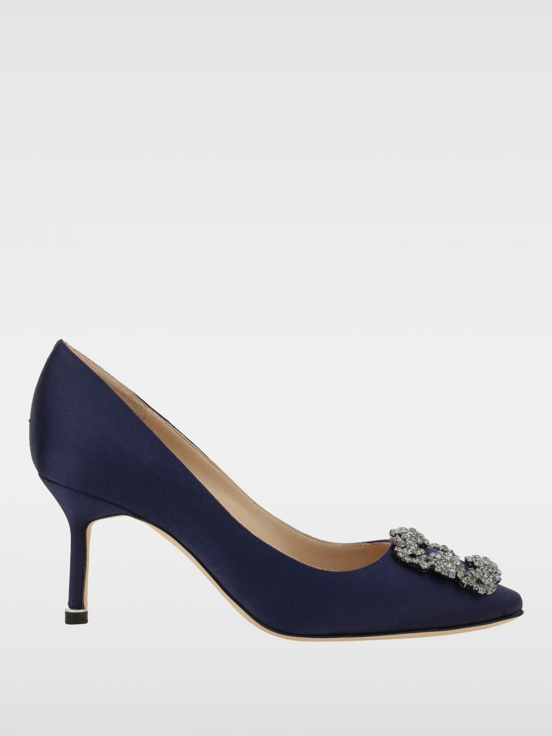 Shop Manolo Blahnik Pumps  Woman Color Navy