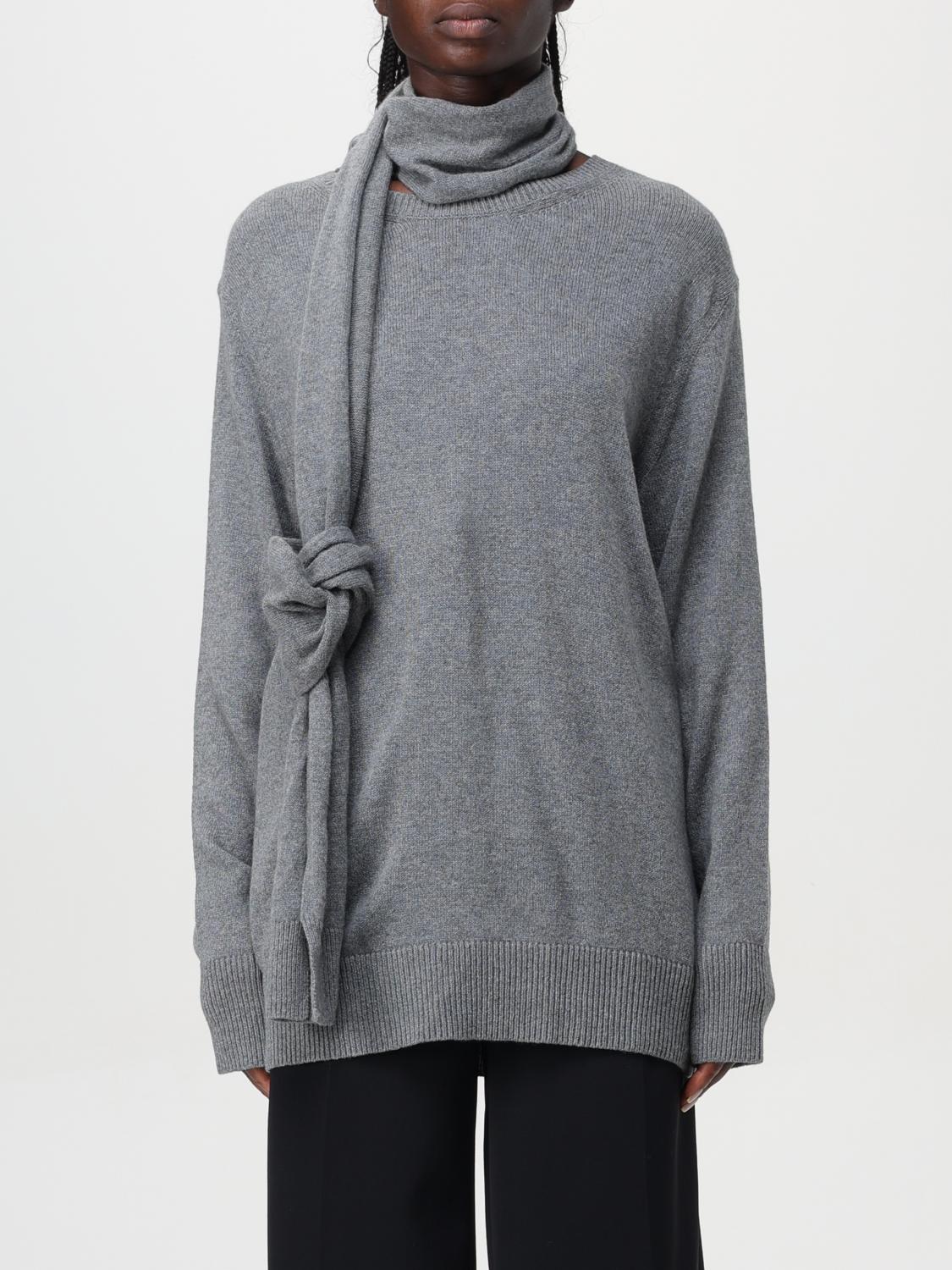 Shop Stella Mccartney Sweater  Woman Color Grey In Grau