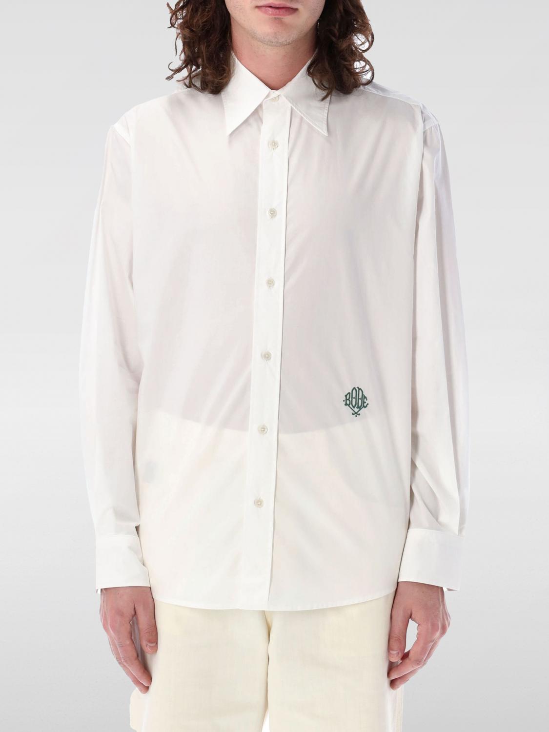 Shop Bode Shirt  Men Color White