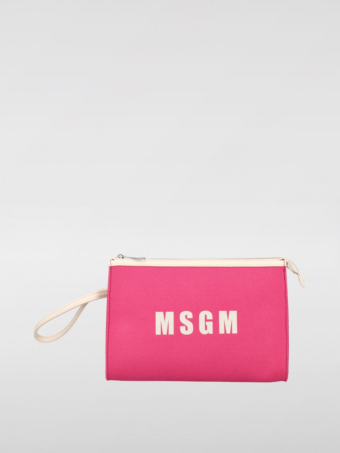 Shop Msgm Bag  Kids Kids Color Fuchsia