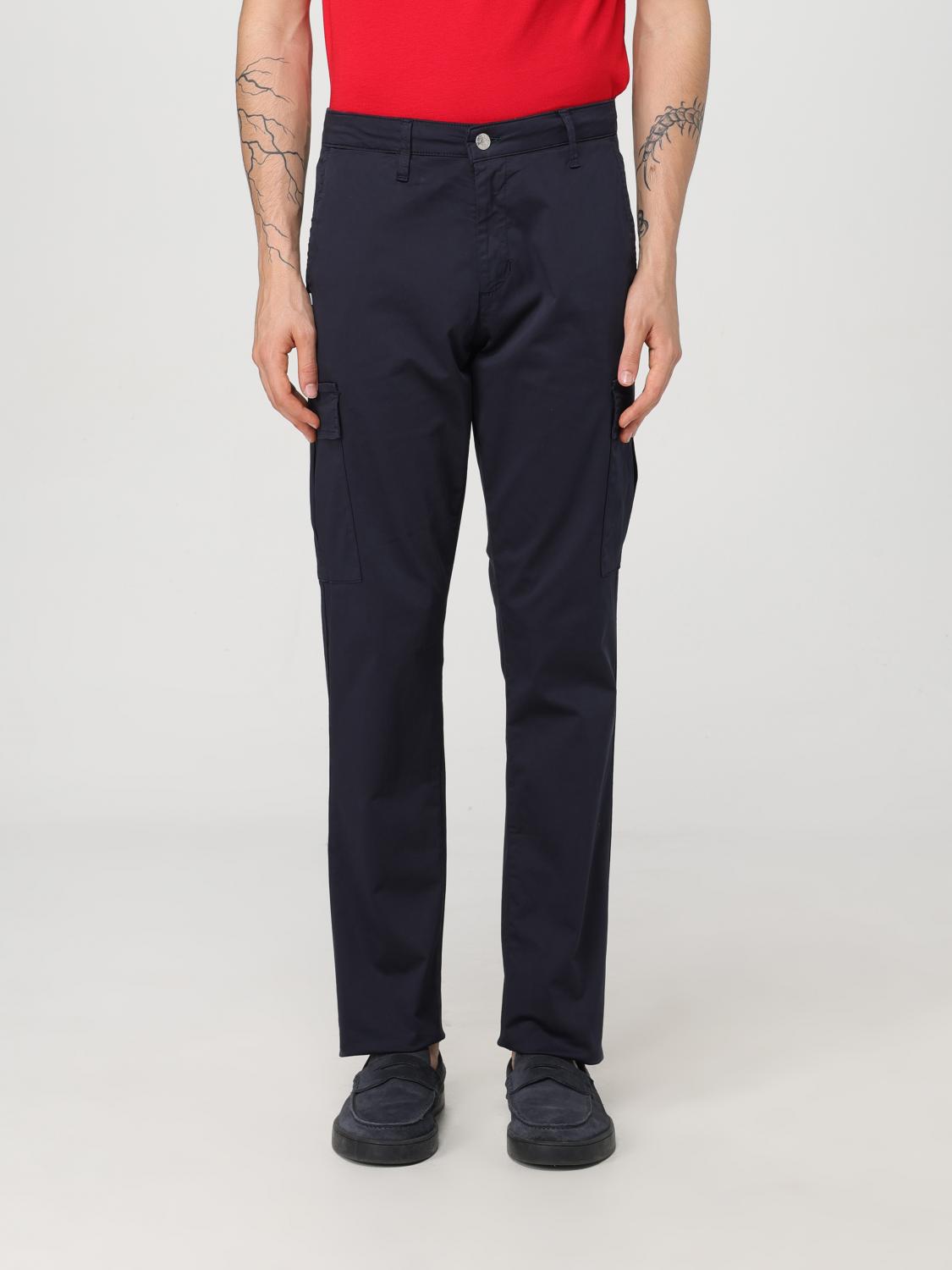 DANIELE ALESSANDRINI PANTS DANIELE ALESSANDRINI MEN COLOR BLUE F72505009