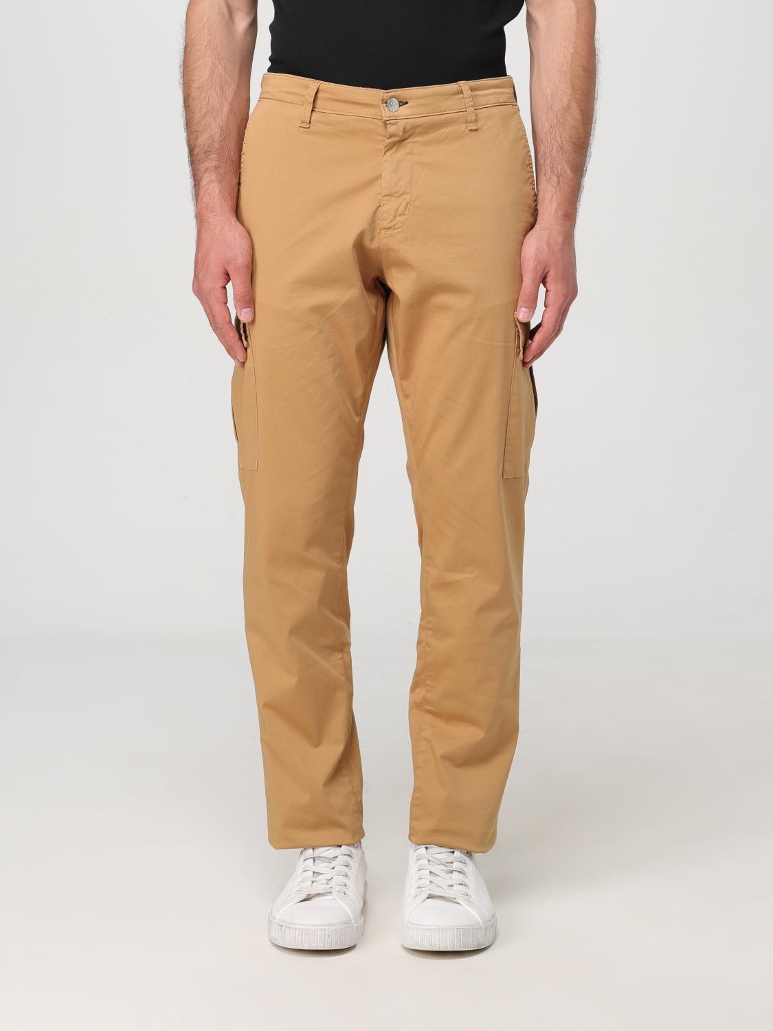 Shop Daniele Alessandrini Pants  Men Color Camel