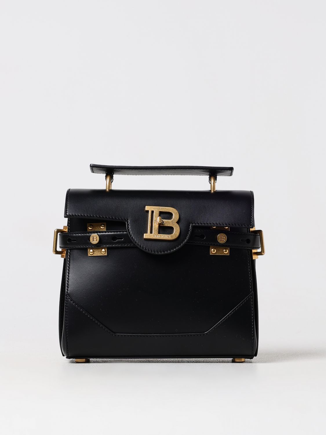 Shop Balmain Handbag  Woman Color Black