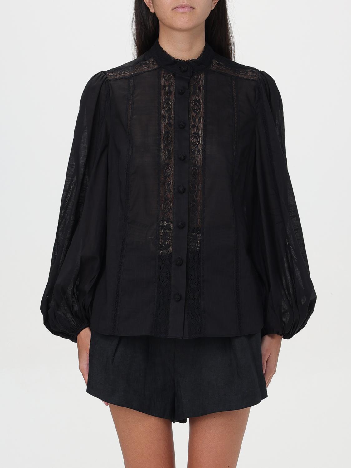 Shirt ZIMMERMANN Woman color Black