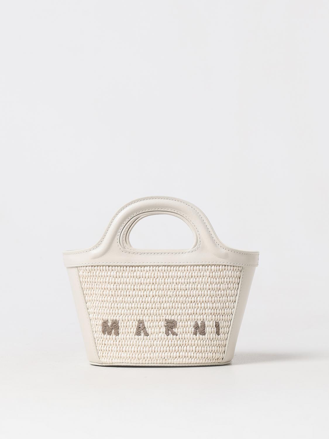 Shop Marni Handbag  Woman Color White