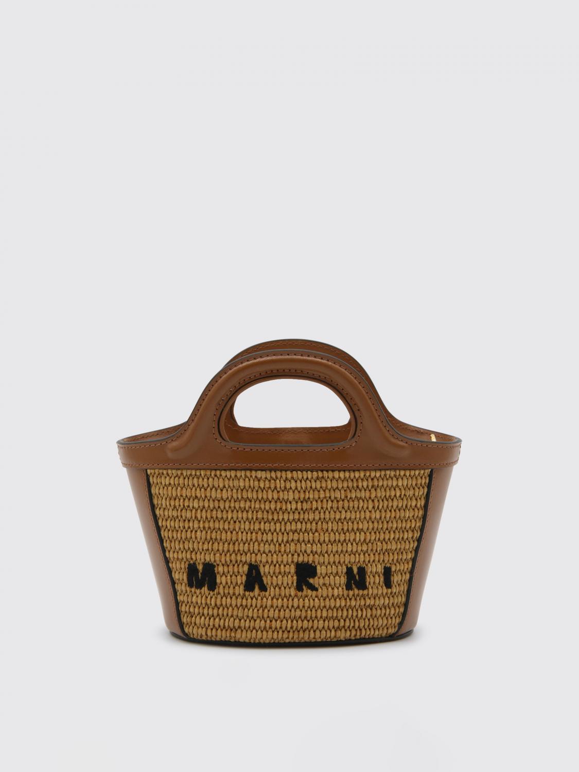 Shop Marni Handbag  Woman Color Brown