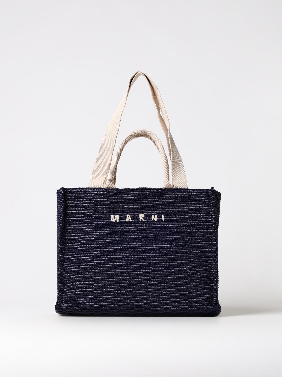 Shop Marni Handbag  Woman Color Blue