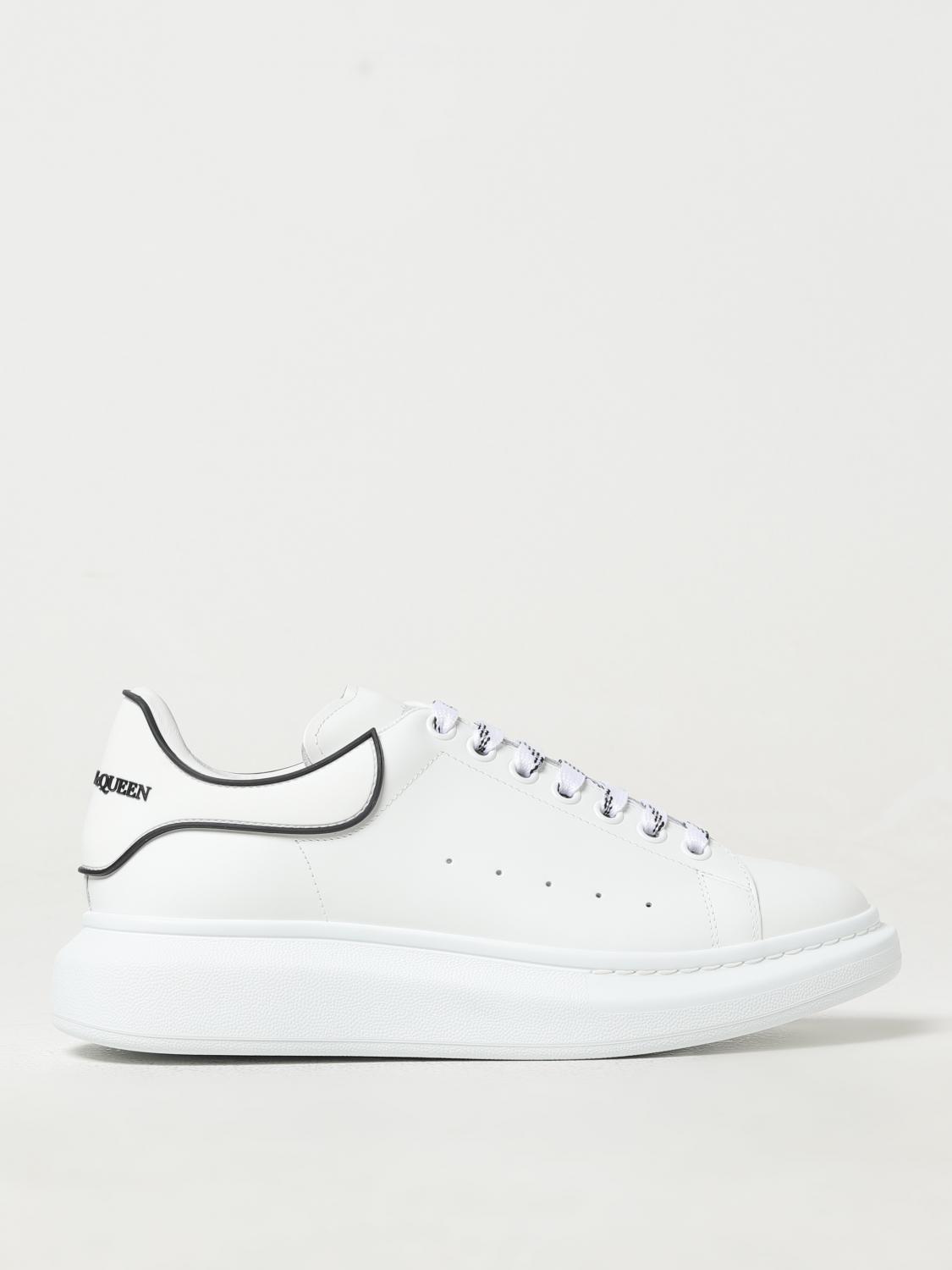 Shop Alexander Mcqueen Sneakers  Men Color White In 白色