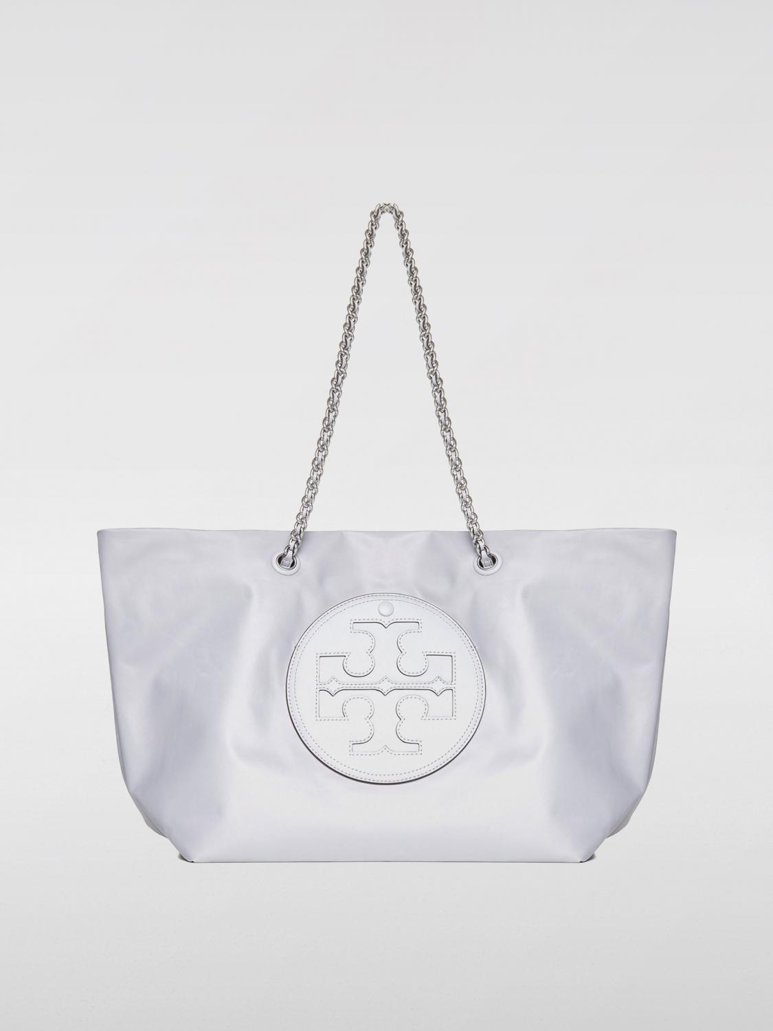 Shop Tory Burch Shoulder Bag  Woman Color Grey In 灰色