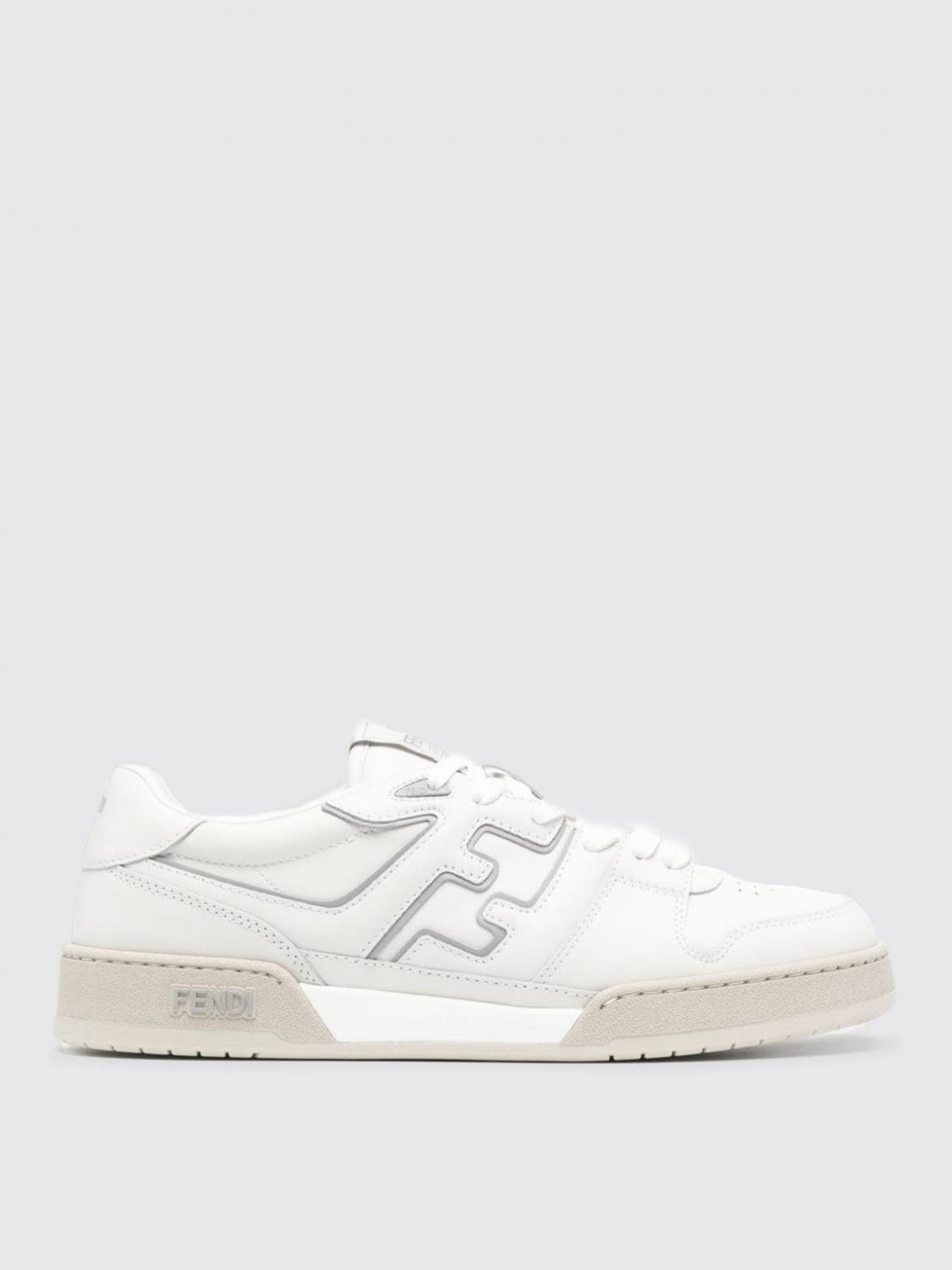 Shop Fendi Sneakers  Men Color White 1 In Weiss 1