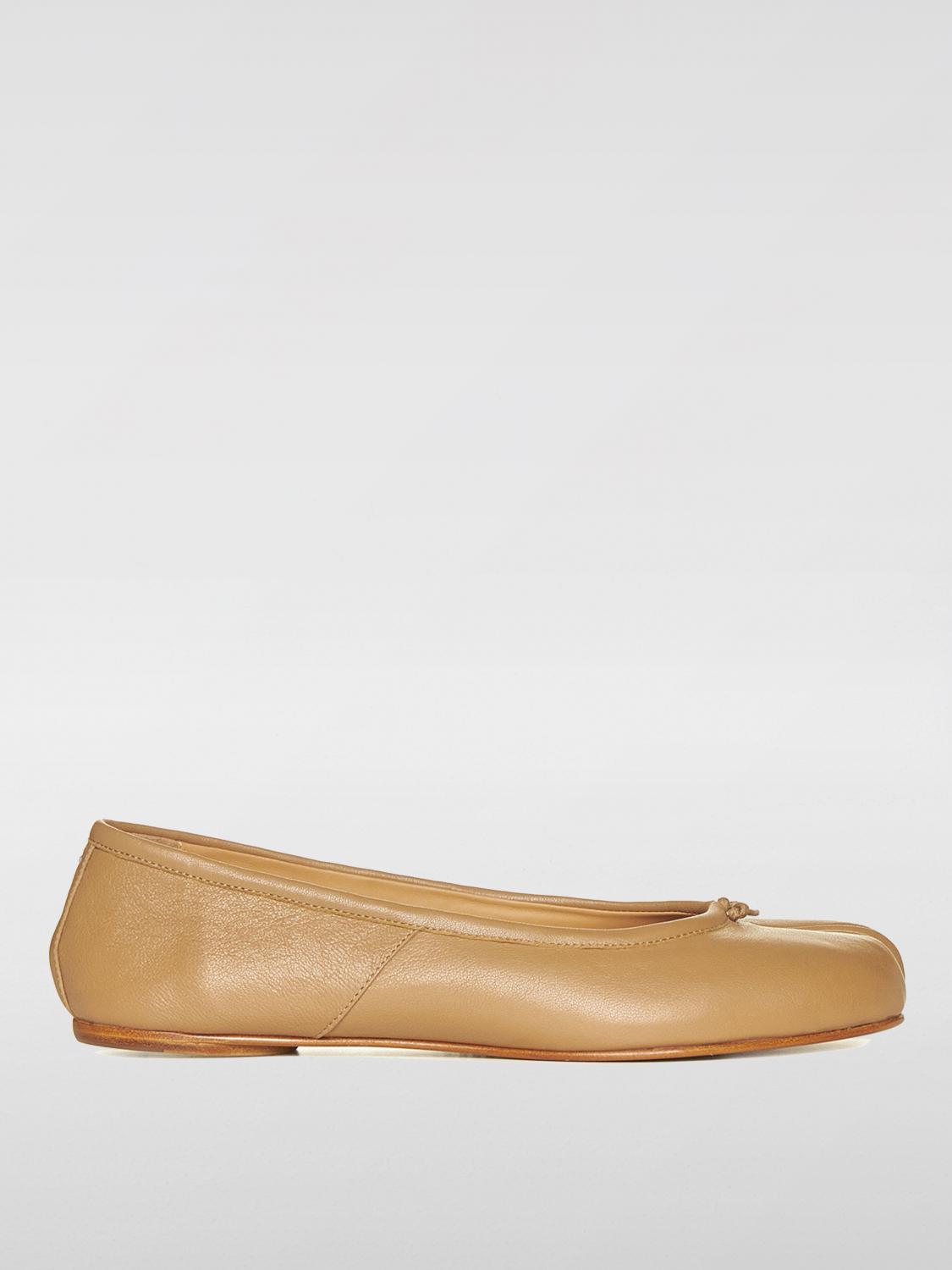 Shop Maison Margiela Ballet Flats  Woman Color Nude