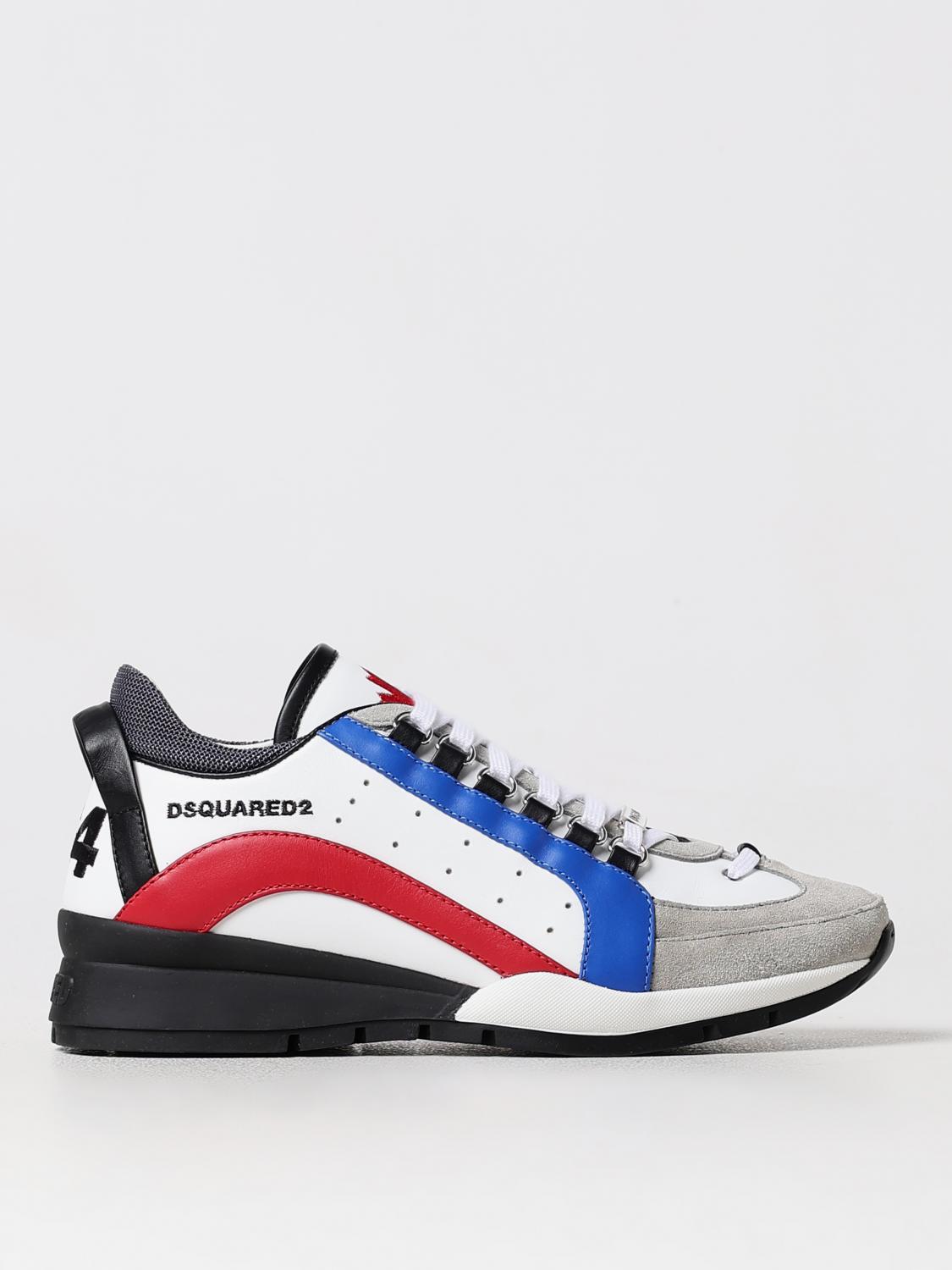 Shop Dsquared2 Sneakers  Men Color White In 白色