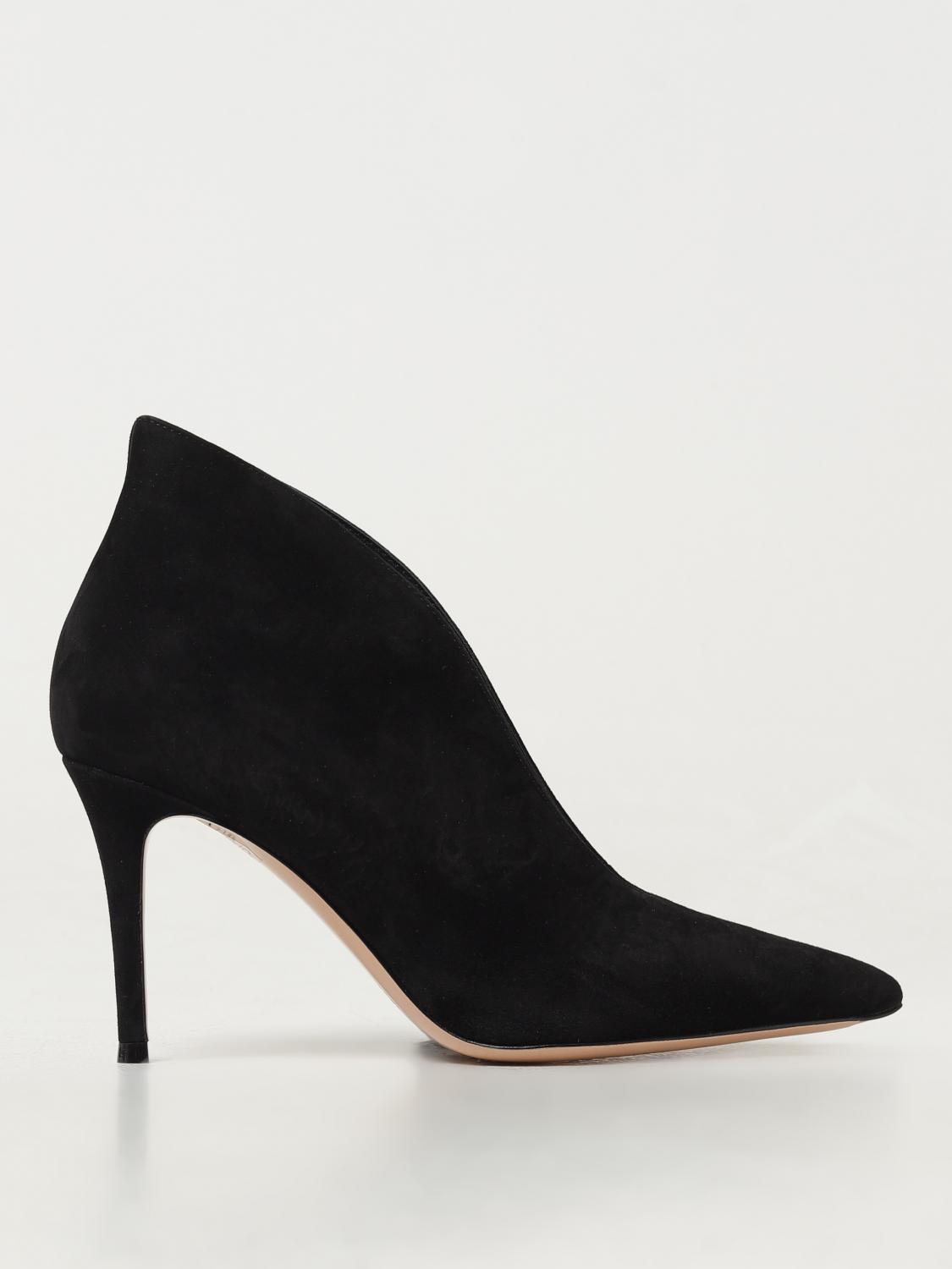 Shop Gianvito Rossi High Heel Shoes  Woman Color Black In 黑色