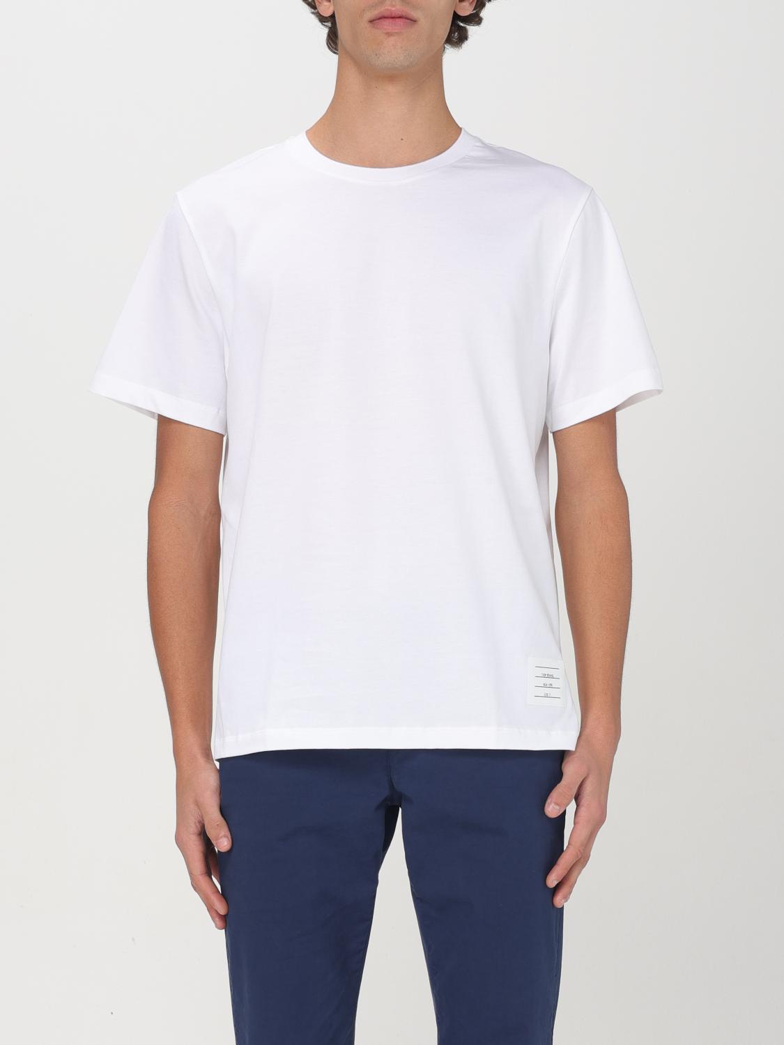 Shop Thom Browne T-shirt Men Color White In Weiss