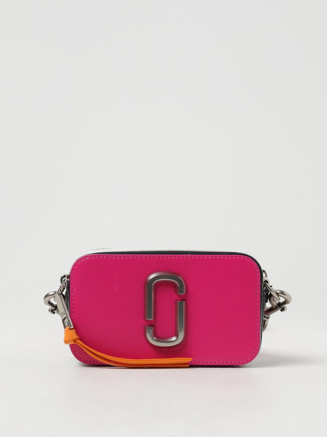 Marc Jacobs Pink The Snapshot Crossbody Bag In Fuchsia