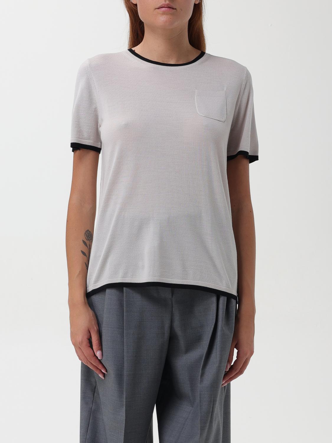 Shop 's Max Mara T-shirt  Woman Color Ecru