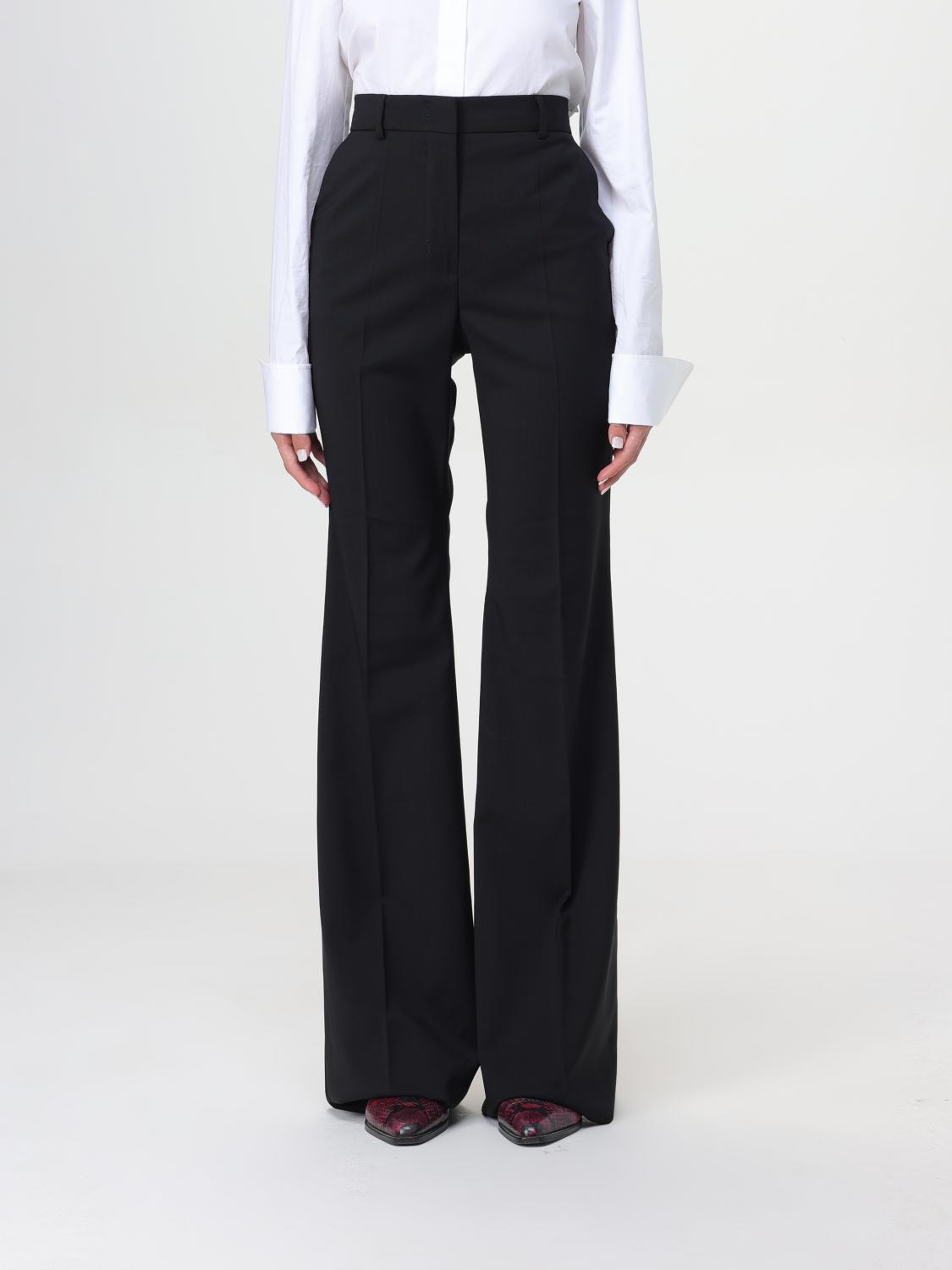 Shop Sportmax Pants  Woman Color Black