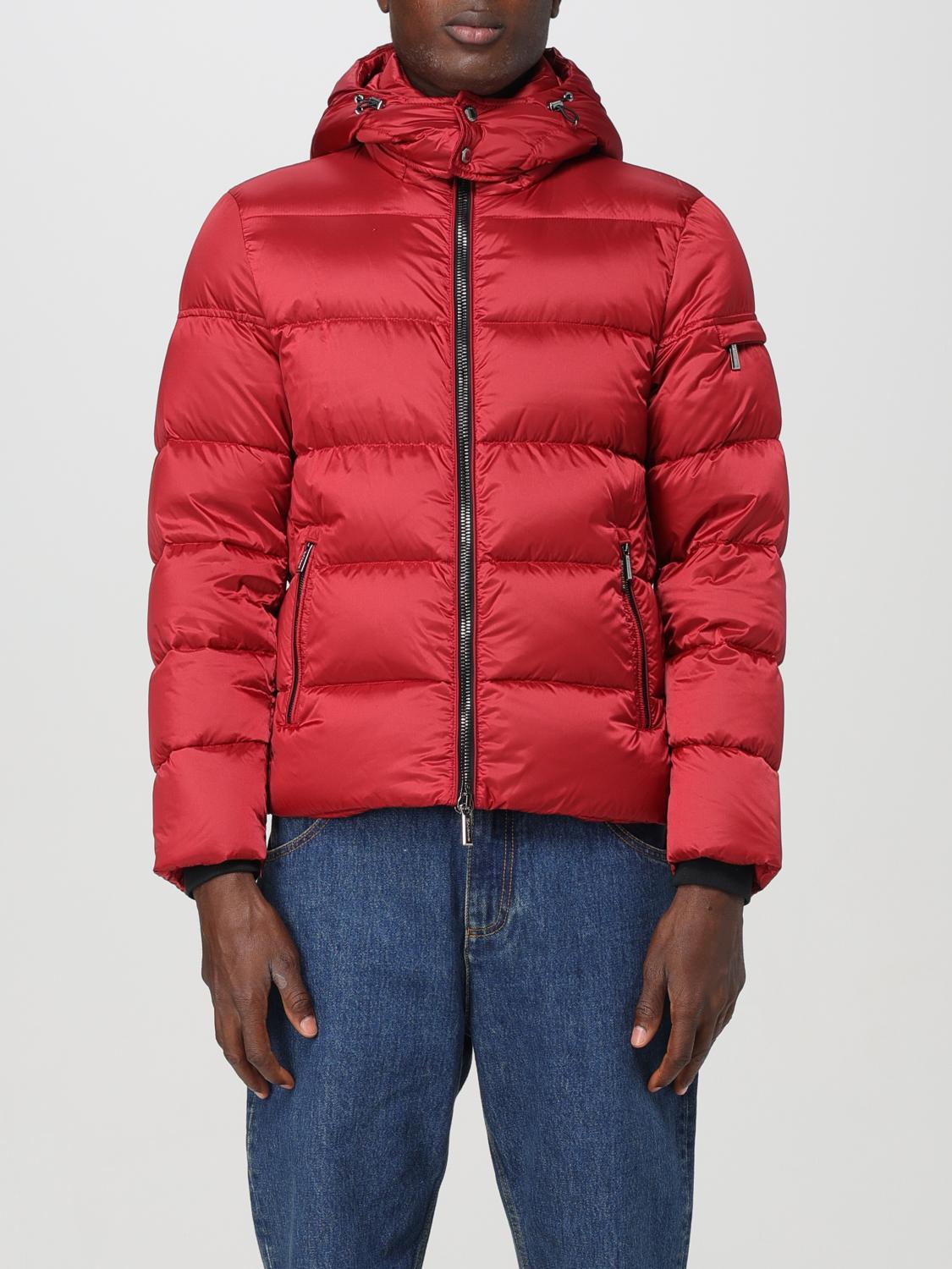 Shop Moorer Jacket  Men Color Red In Rot