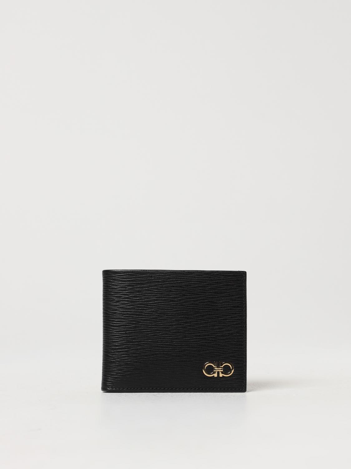 Shop Ferragamo Wallet  Men Color Black In 黑色