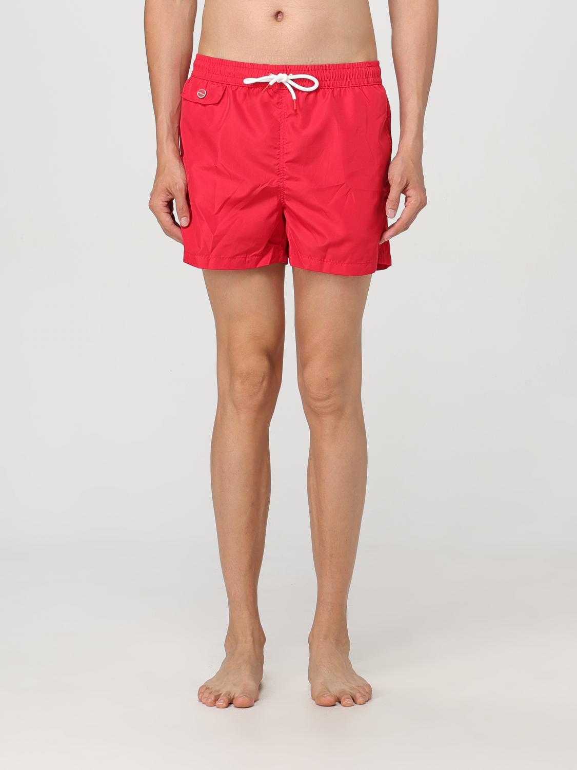 Shop Kiton Swimsuit  Men Color Red