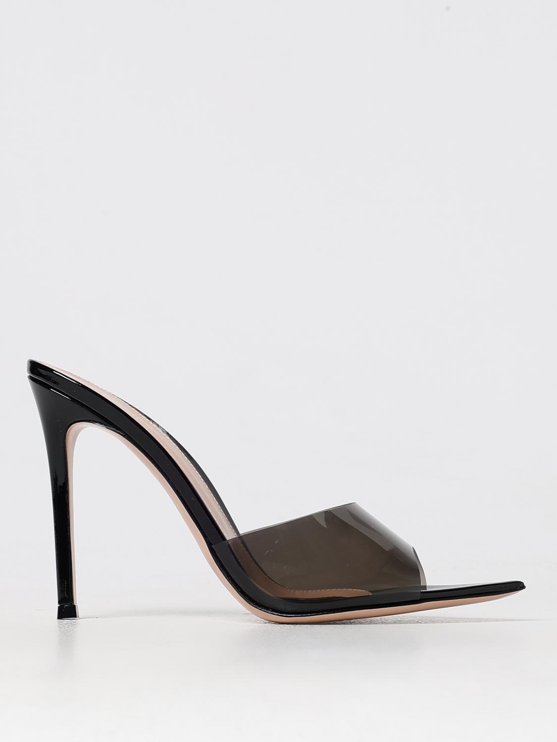 Shop Gianvito Rossi Heeled Sandals  Woman Color Black In 黑色