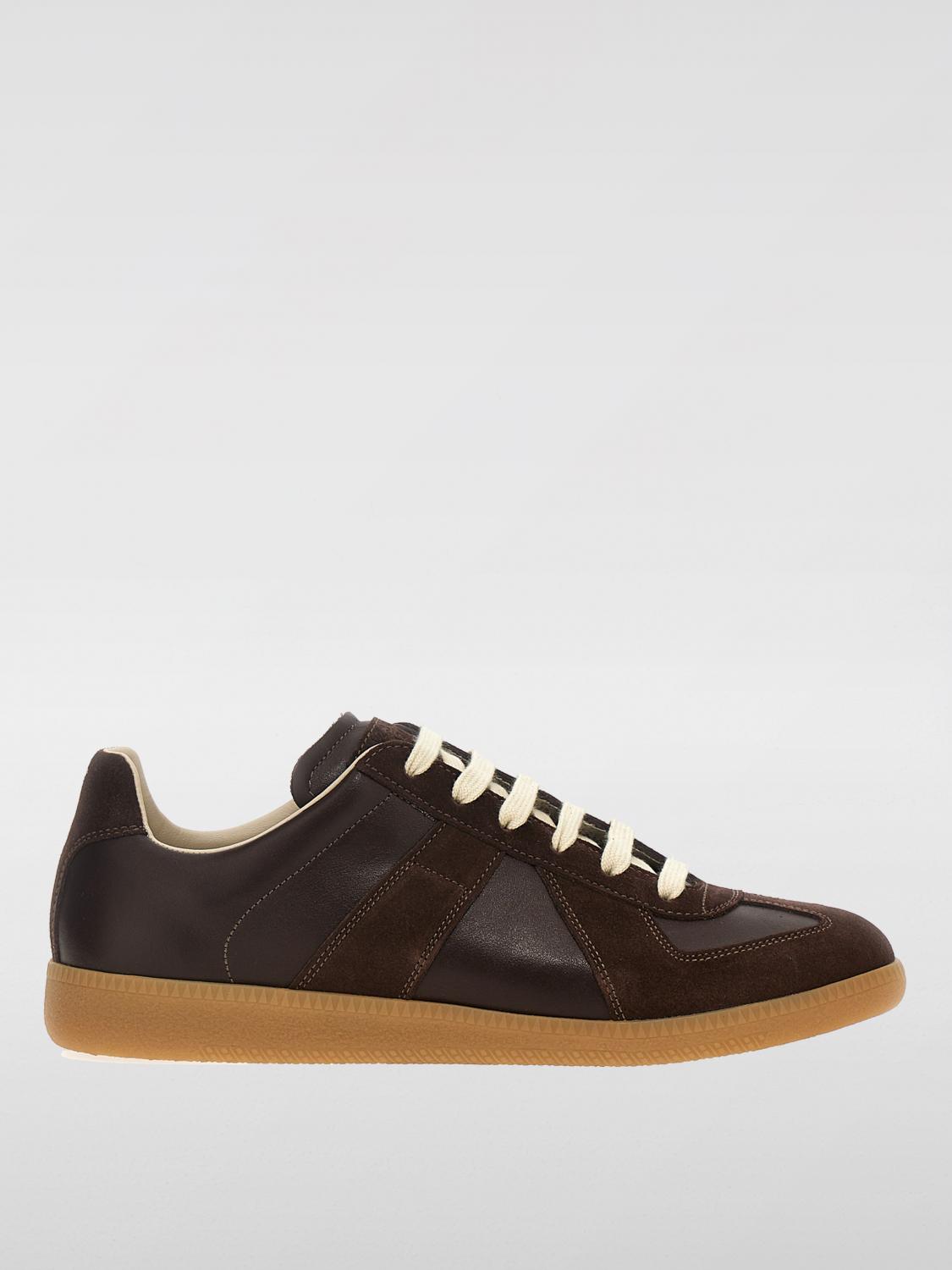 Shop Maison Margiela Sneakers  Men Color Brown In Braun