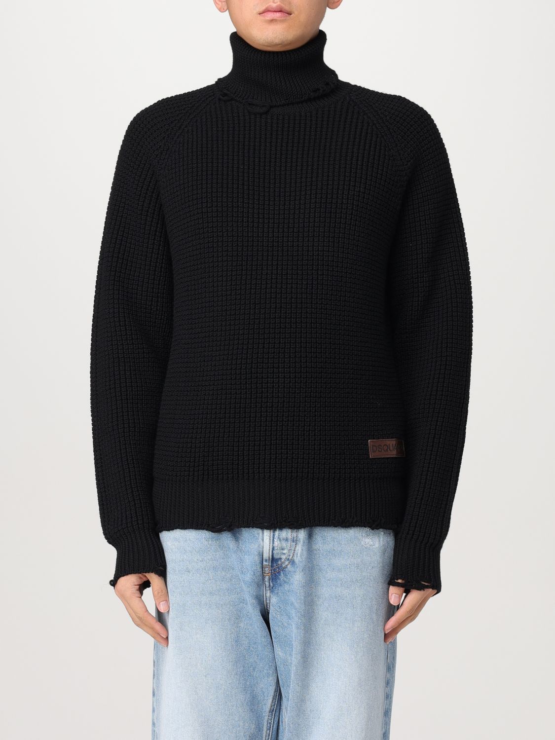 DSQUARED2 SWEATER DSQUARED2 MEN COLOR BLACK F73638002