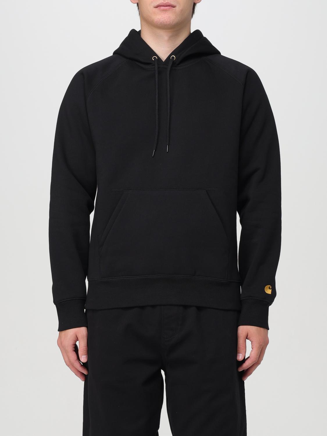 Shop Carhartt Sweatshirt  Wip Men Color Black In Schwarz