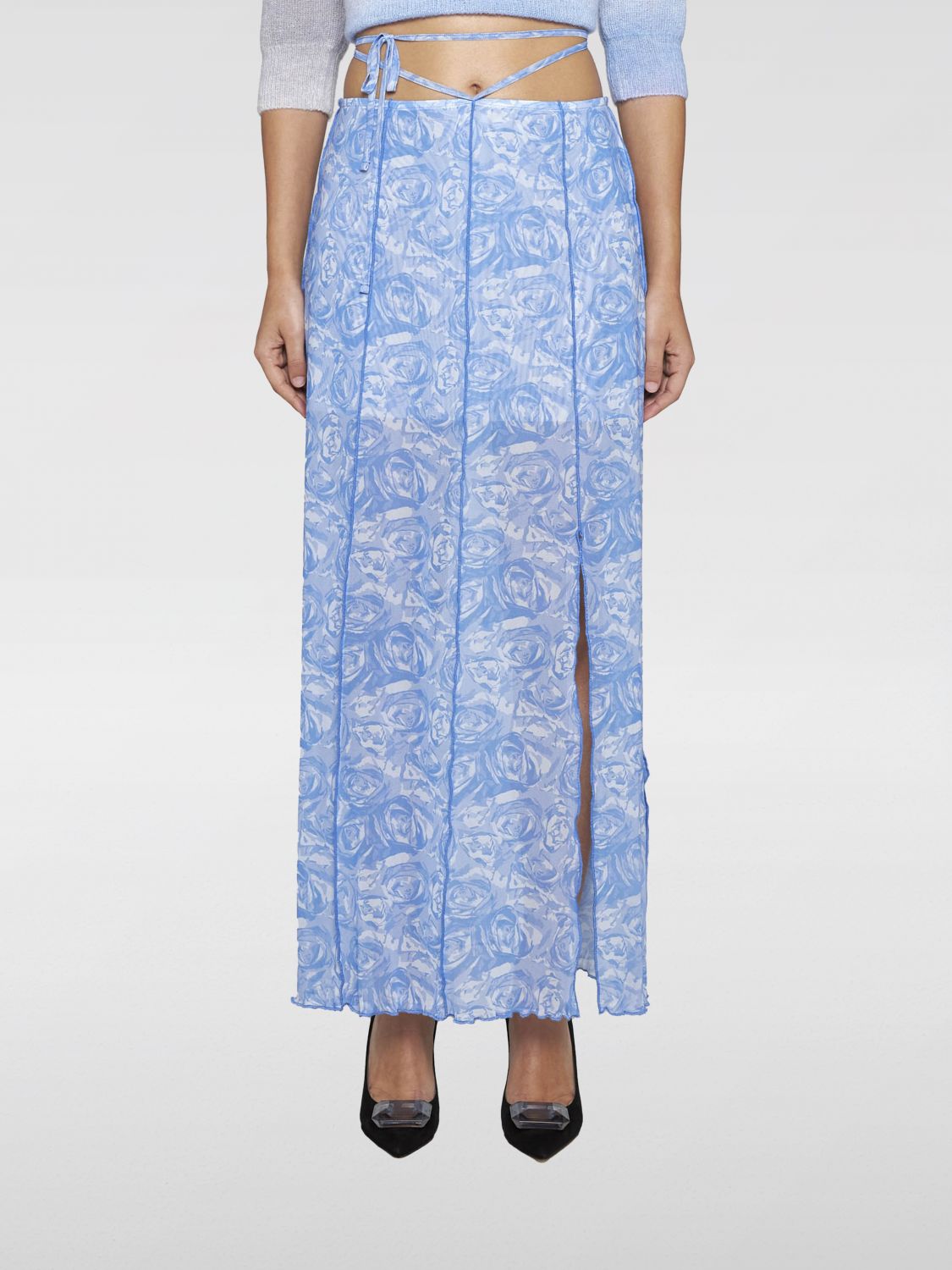 Shop Baum Und Pferdgarten Skirt  Woman Color Blue