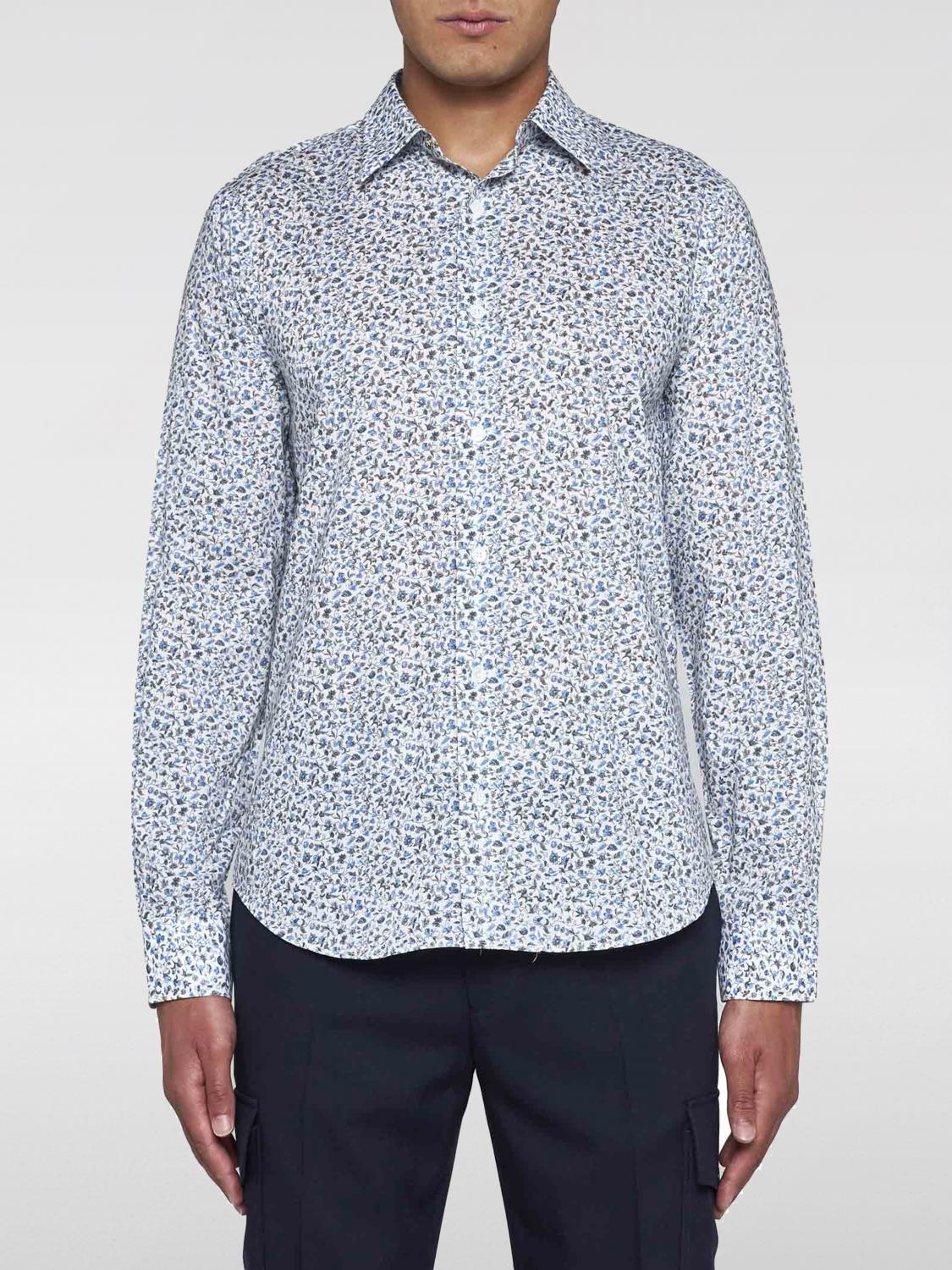 Shop Paul Smith Shirt  Men Color Blue