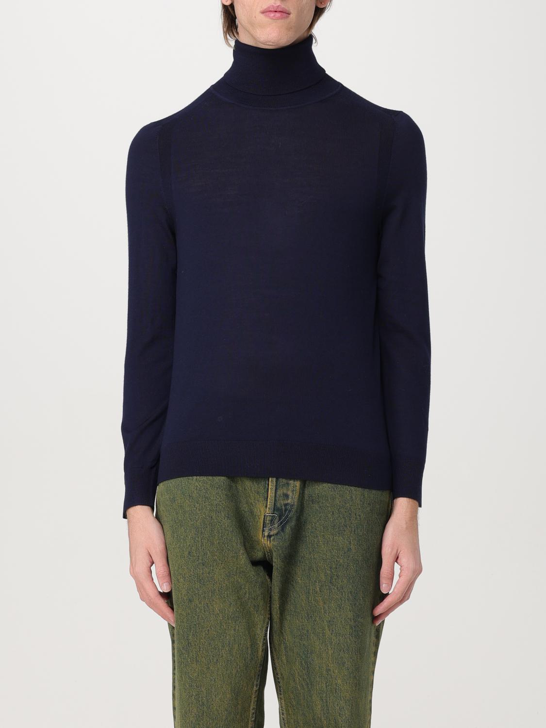 PAUL SMITH SWEATER PAUL SMITH MEN COLOR NAVY F73822045