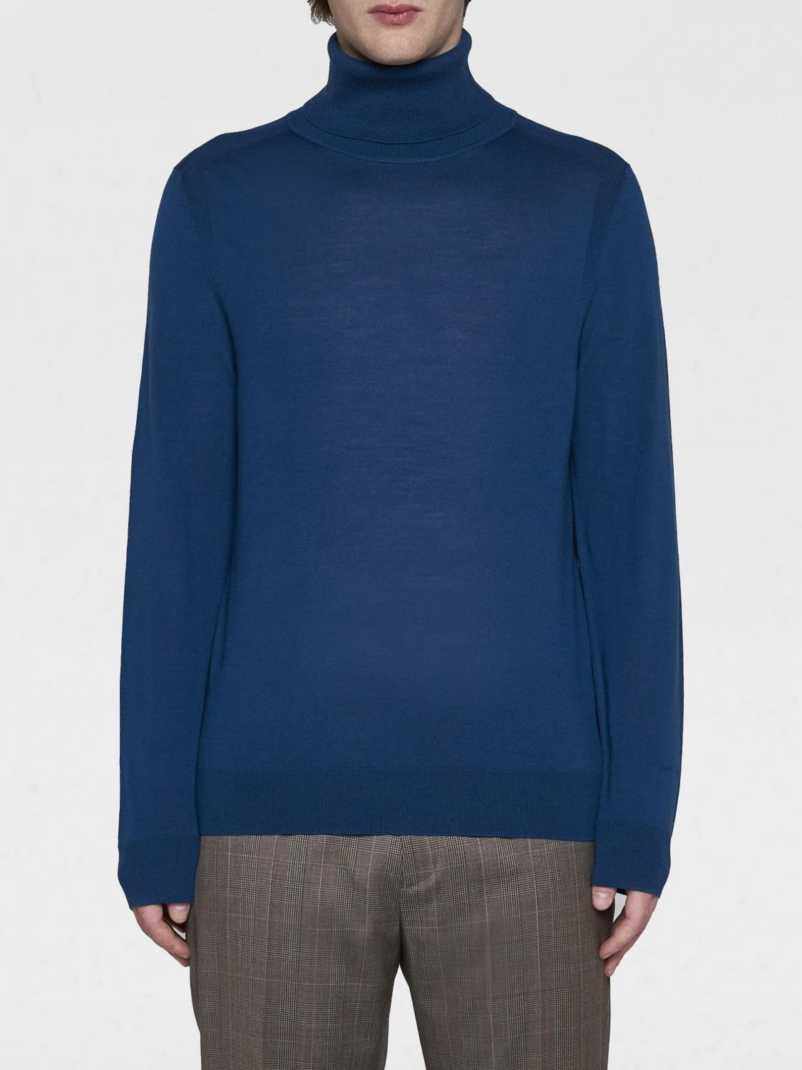 Paul Smith Sweater Men Color Blue In Blue