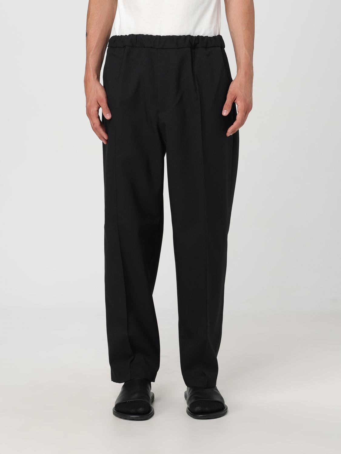 JIL SANDER PANTS JIL SANDER MEN COLOR BLACK F73833002