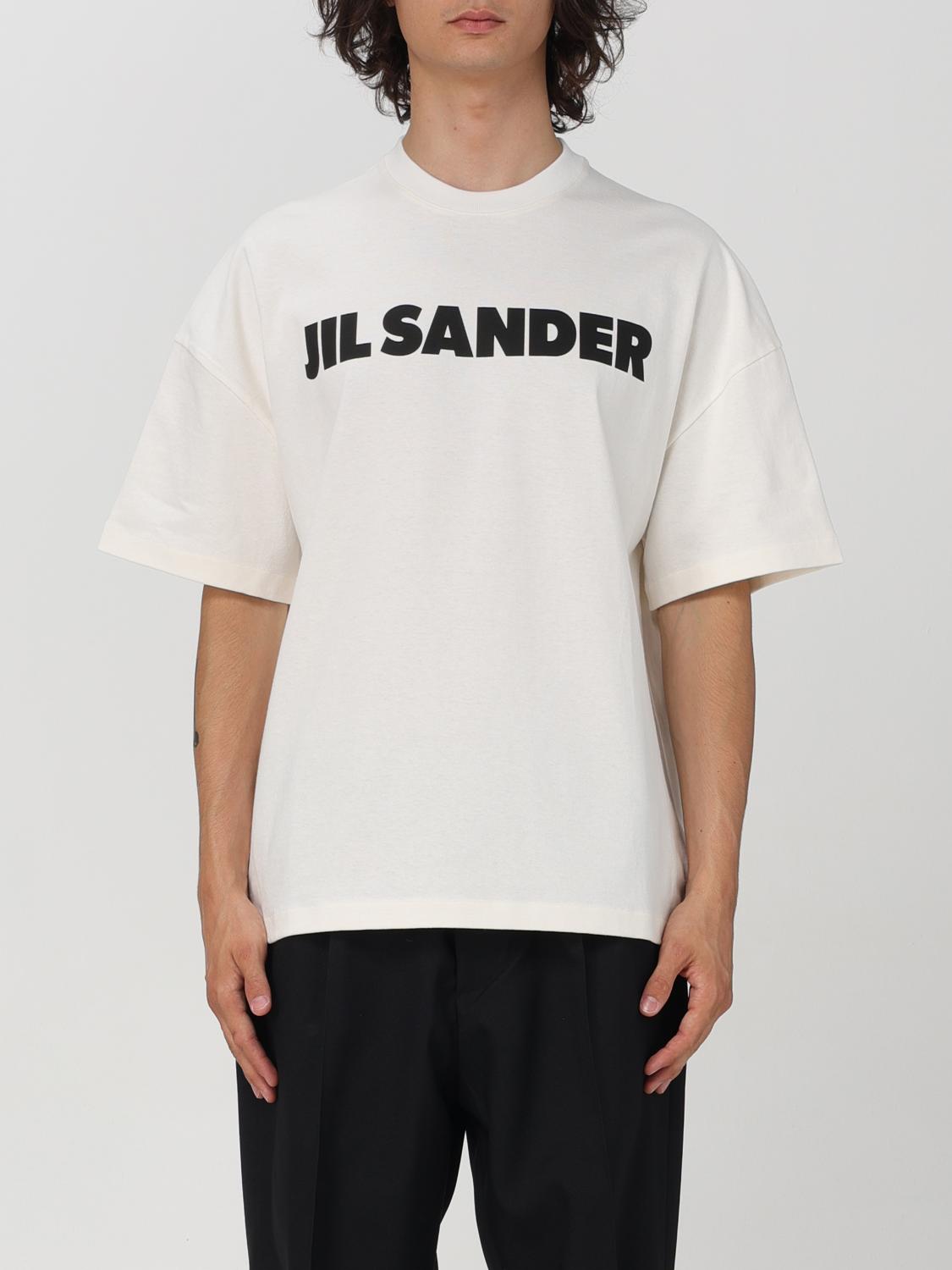 Shop Jil Sander T-shirt  Men Color White