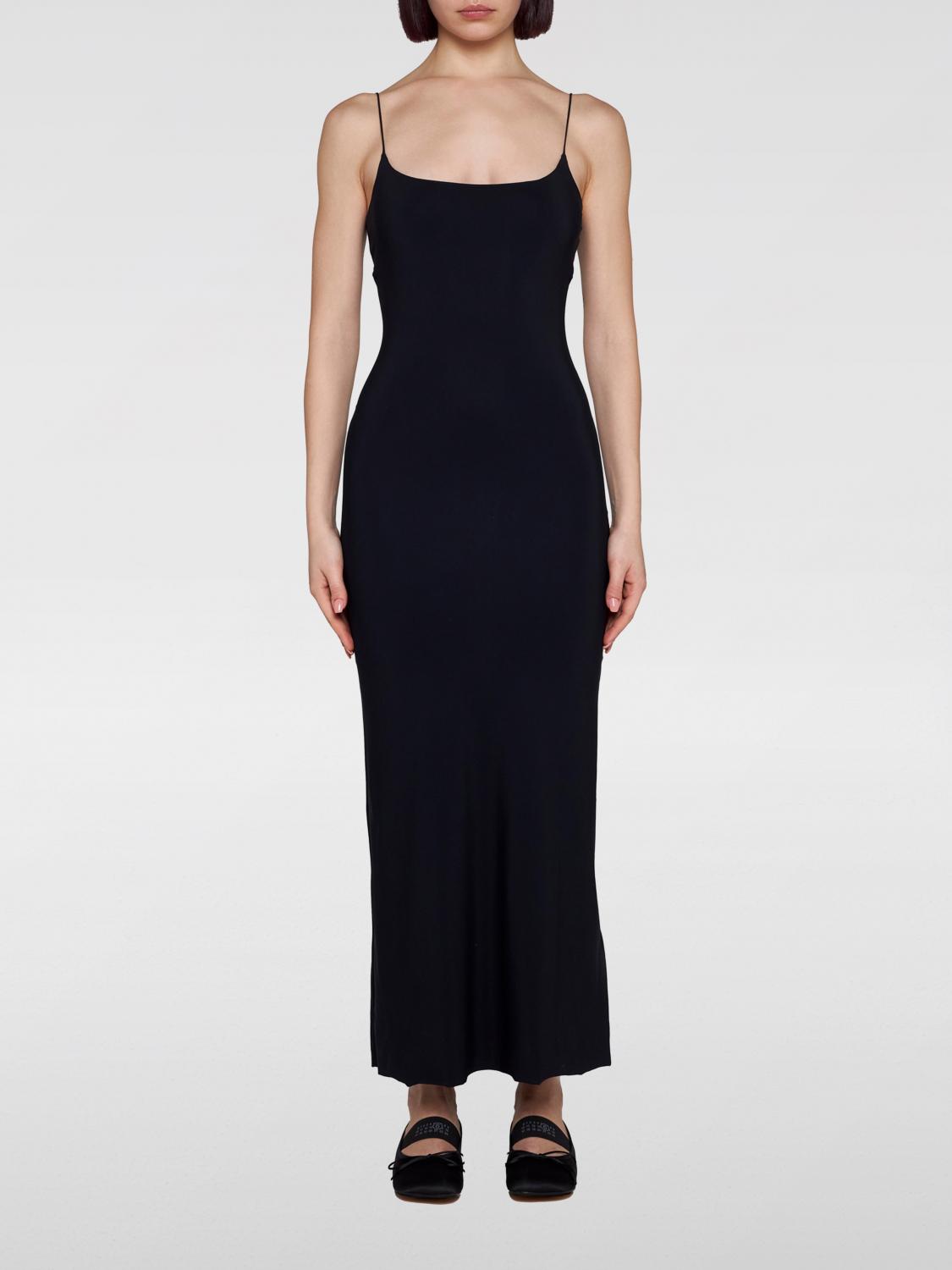 Shop Mm6 Maison Margiela Dress  Woman Color Black