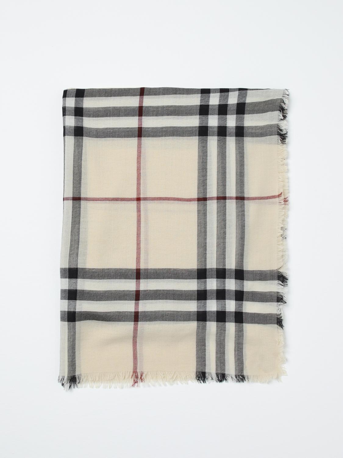 Scarf BURBERRY Men color Beige
