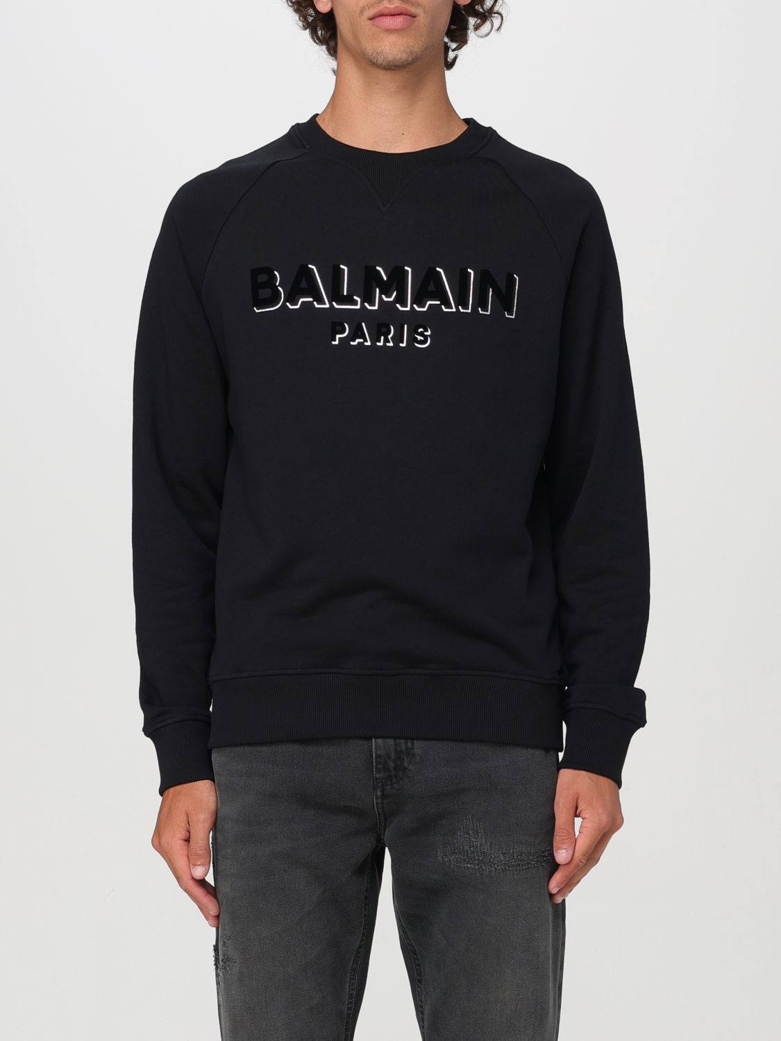 Balmain Sweater  Men Color Black