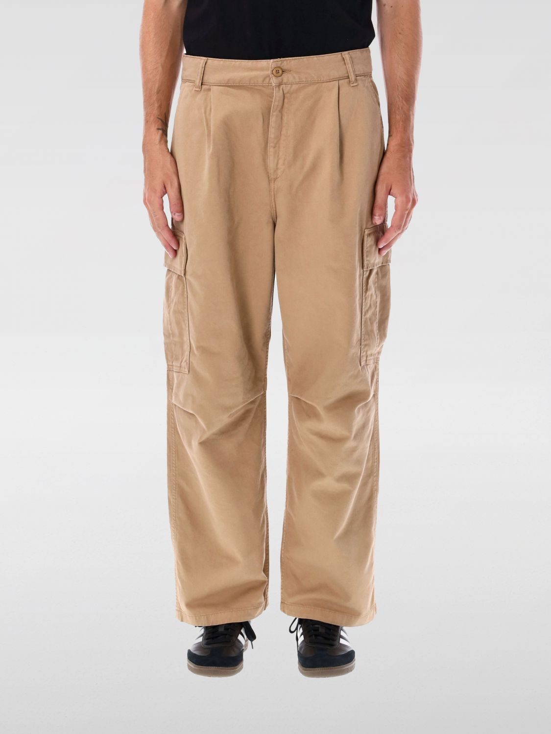 Shop Carhartt Pants  Wip Men Color Brown In Braun