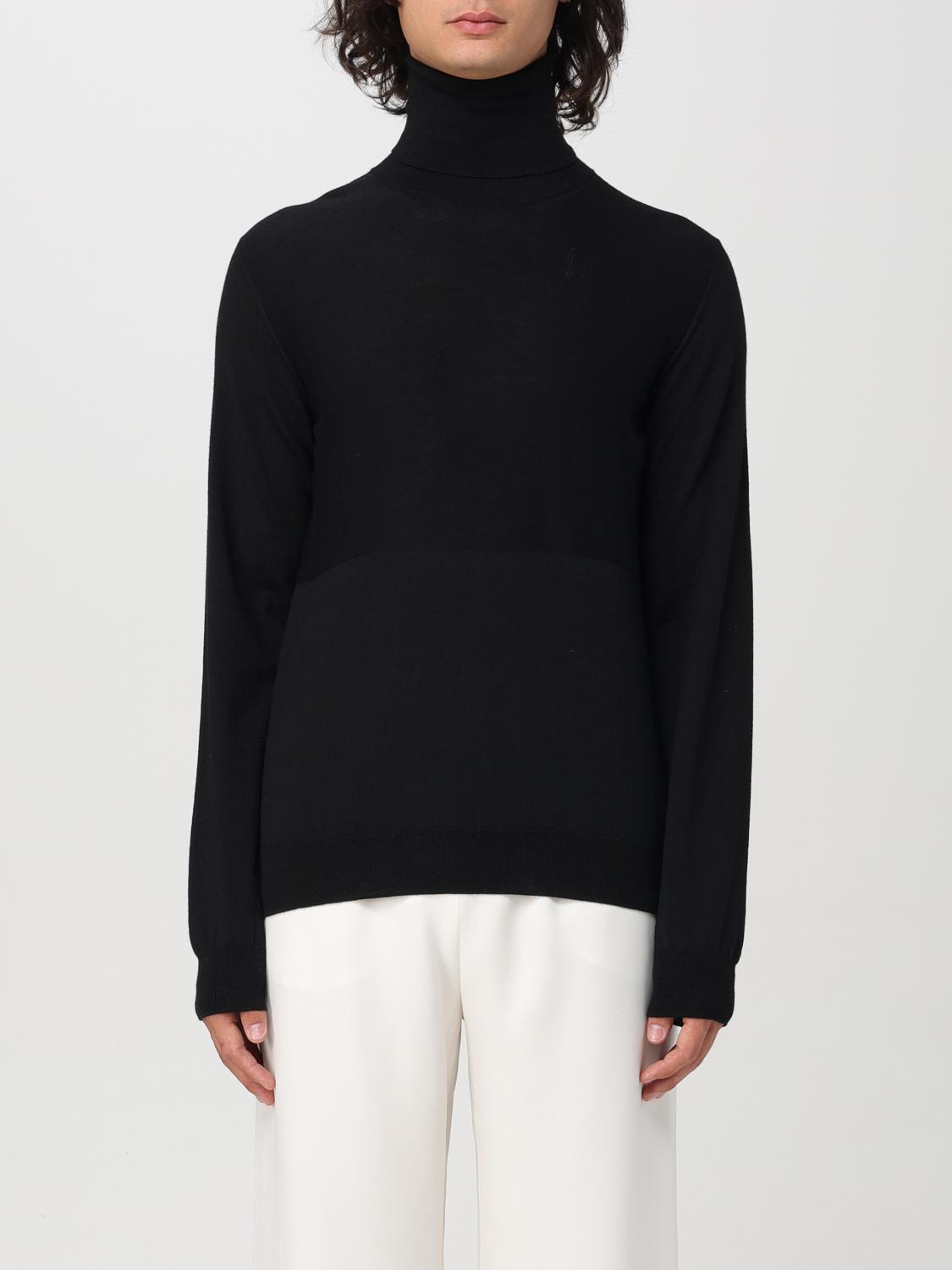 Jil Sander Jumper Turtle Neck Long Sleeves In Black