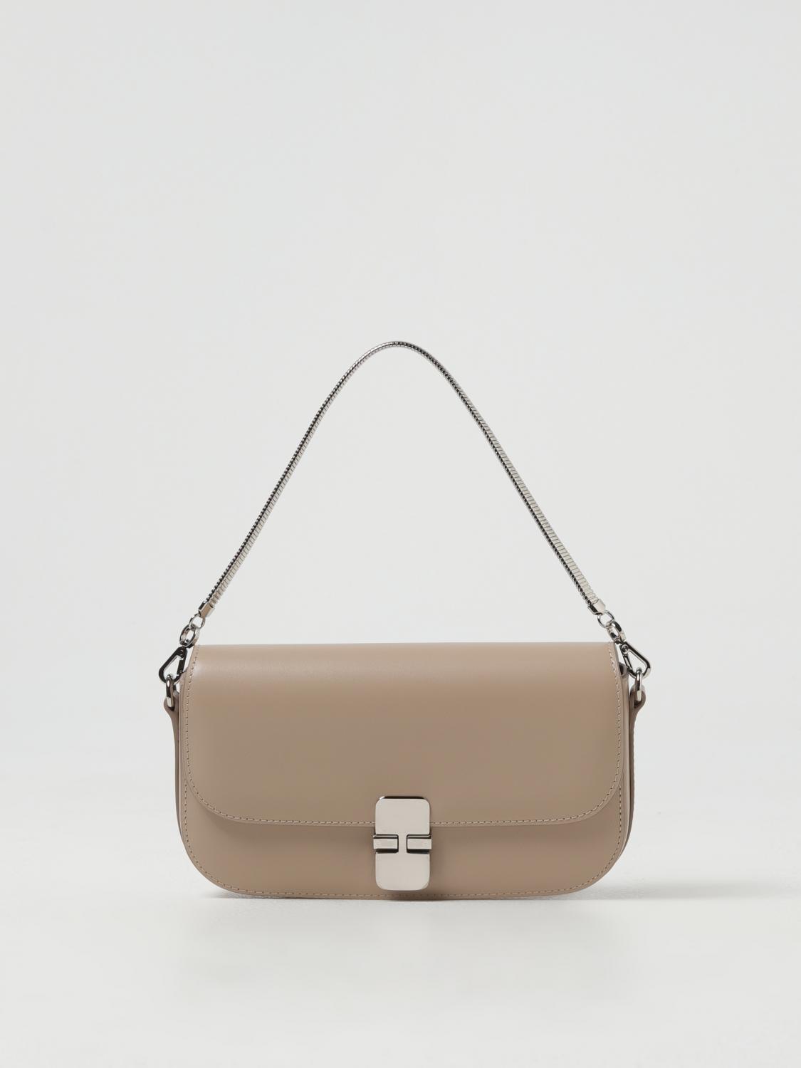 Shop Apc Mini Bag A.p.c. Woman Color Beige In 米色