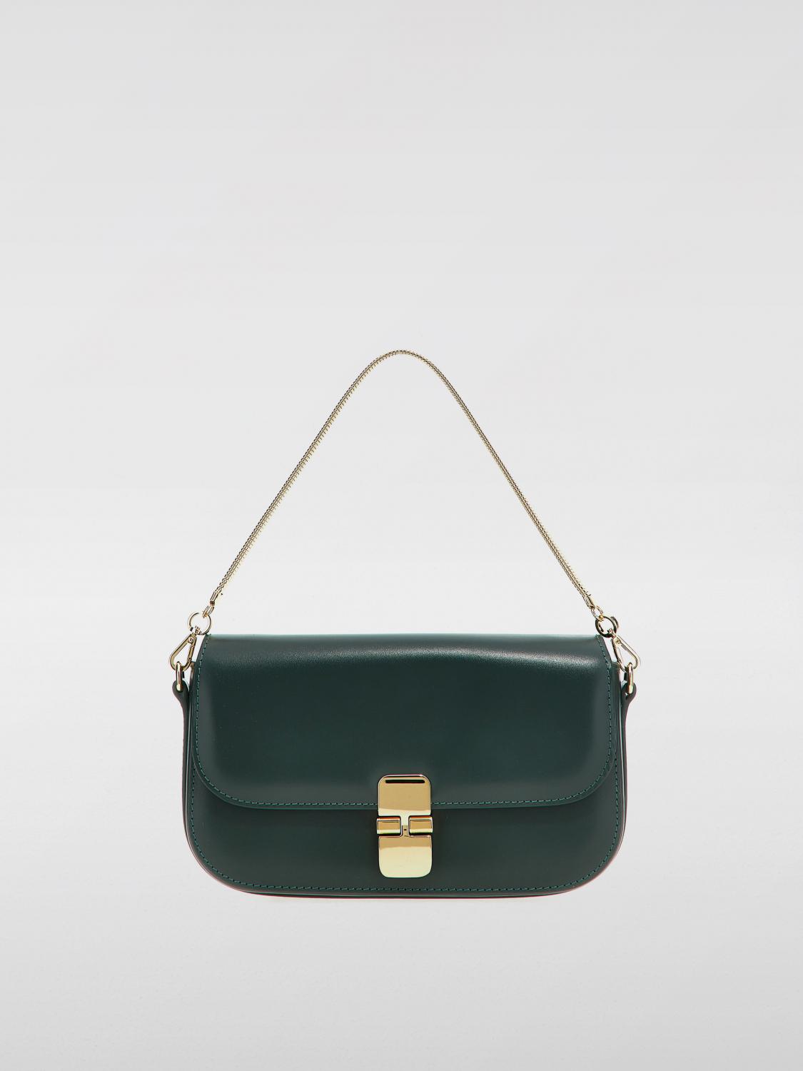 Shoulder Bag A. P.C. Woman color Green - A.p.c. - Modalova