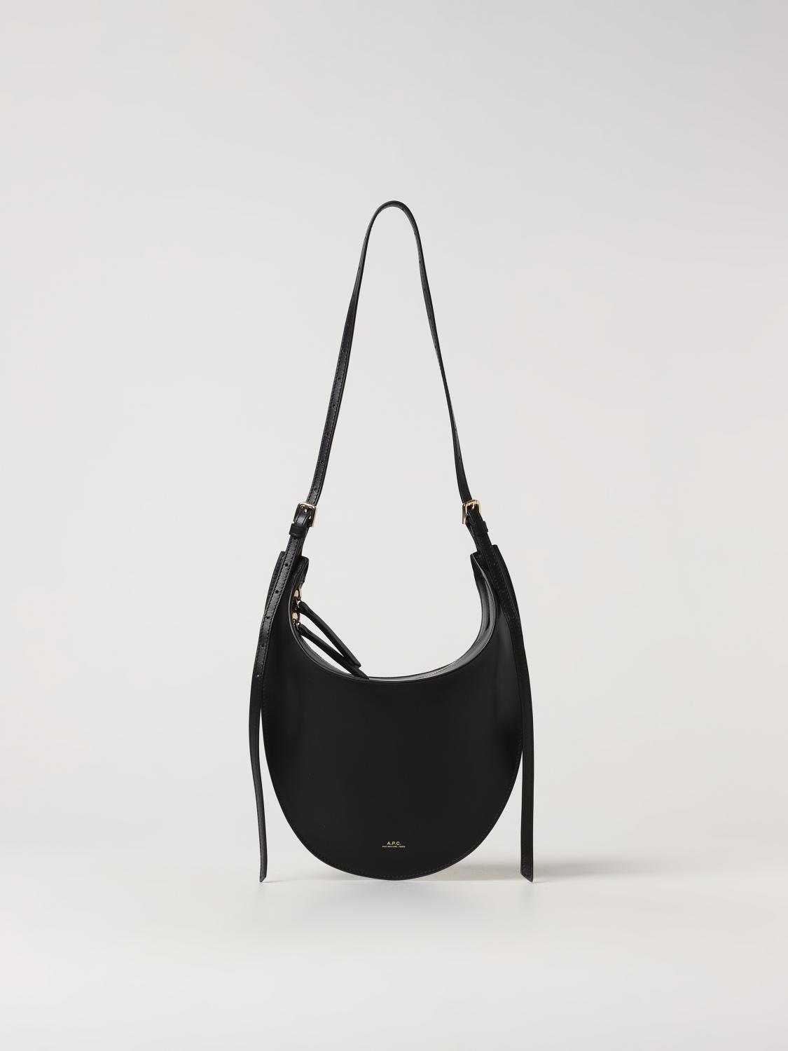 Shop Apc Crossbody Bags A.p.c. Woman Color Black