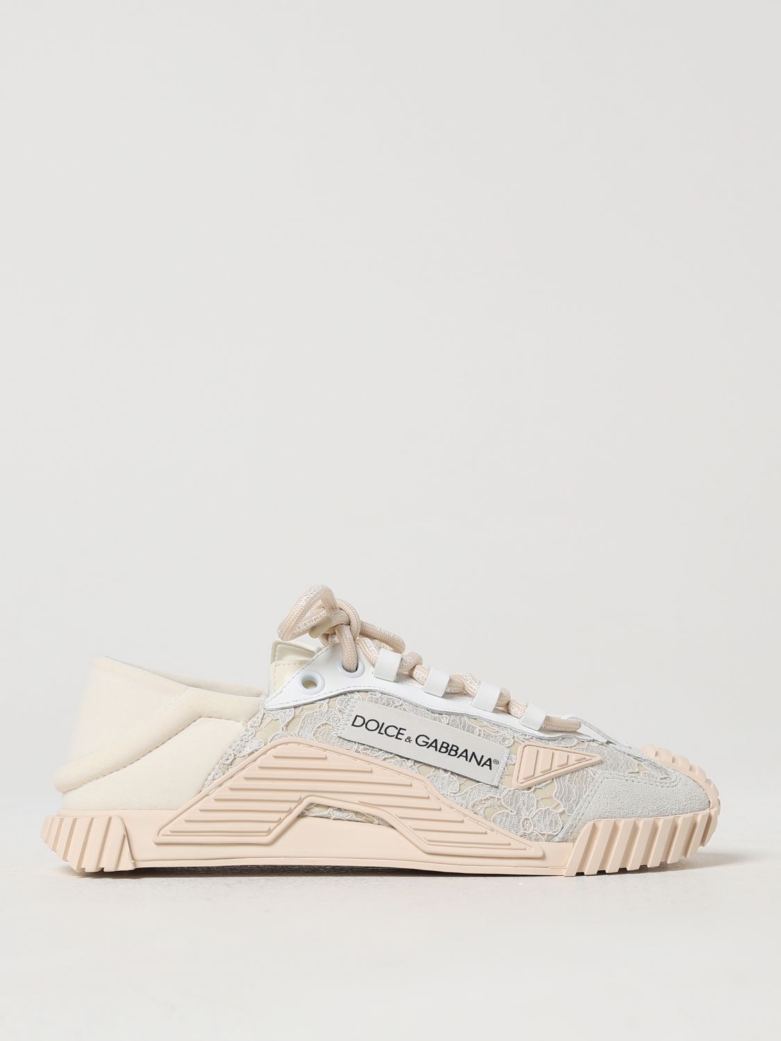 Dolce & Gabbana Sneakers  Woman Color Grey In Neutral