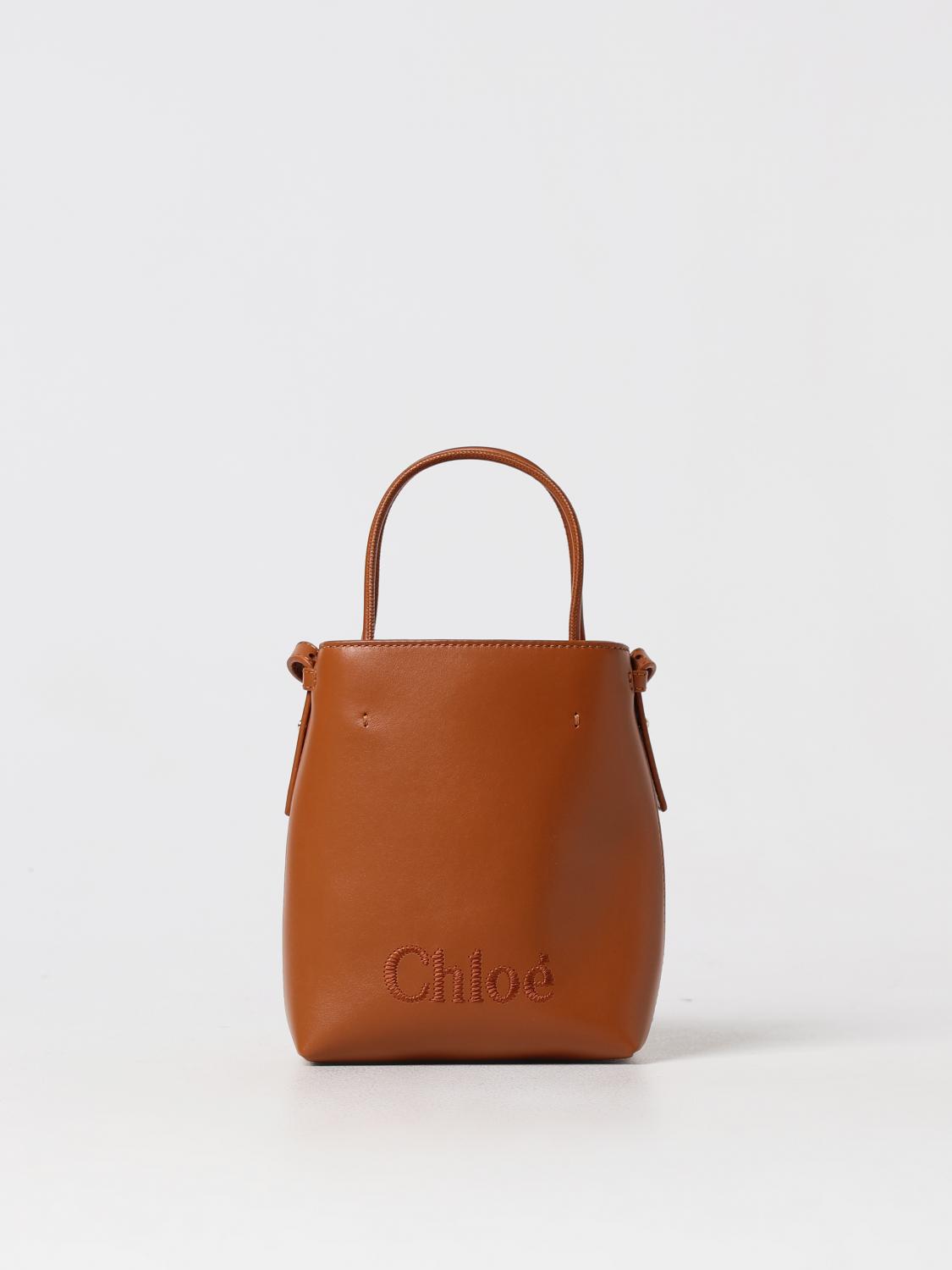 Shop Chloé Mini Bag  Woman Color Brown In 棕色